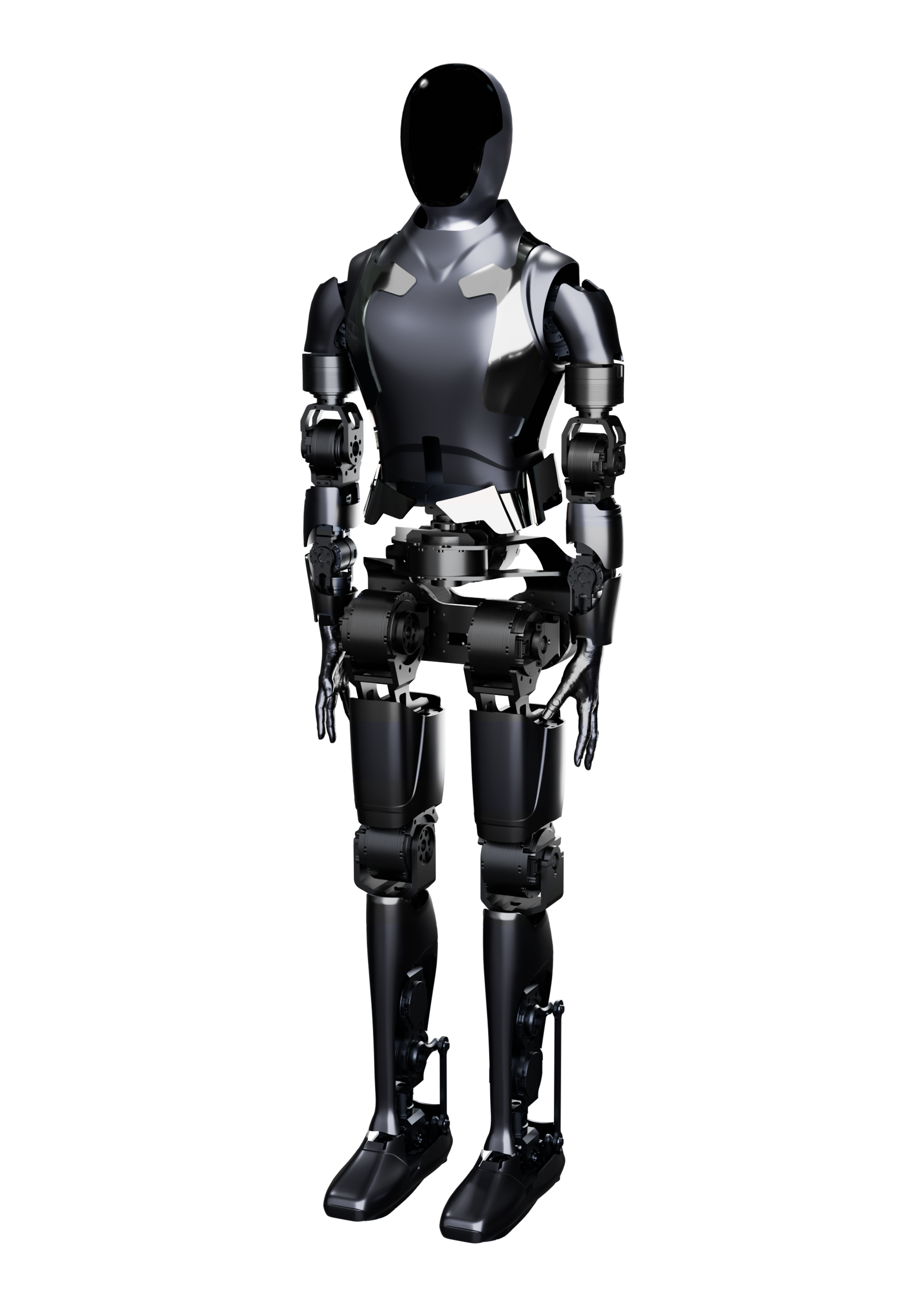 YMBot-F 型工業雙足人形機器人（全力控電機，工業外觀）