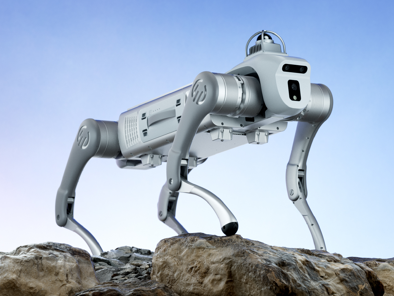 伽利略智能仿生四組機器人E1系列