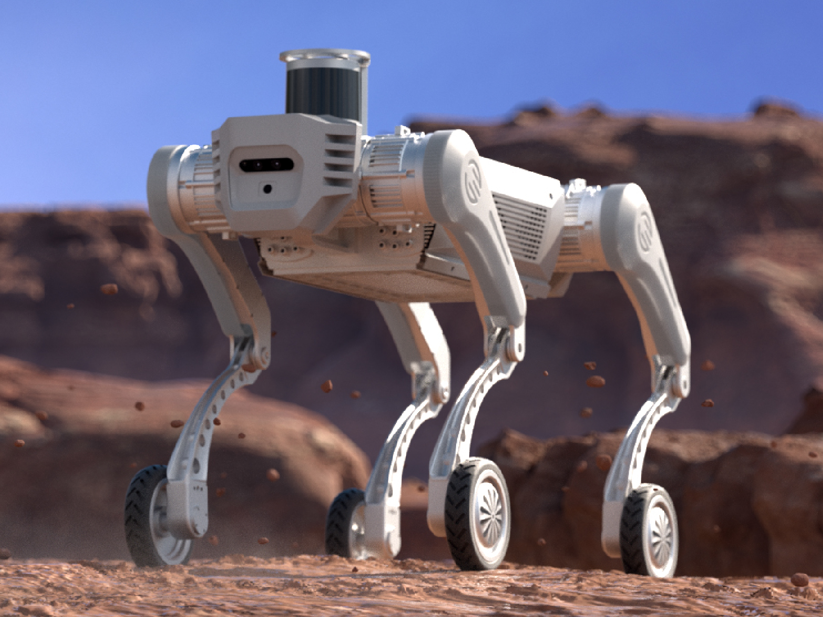 伽利略智能仿生四足機器人S1-E防爆系列