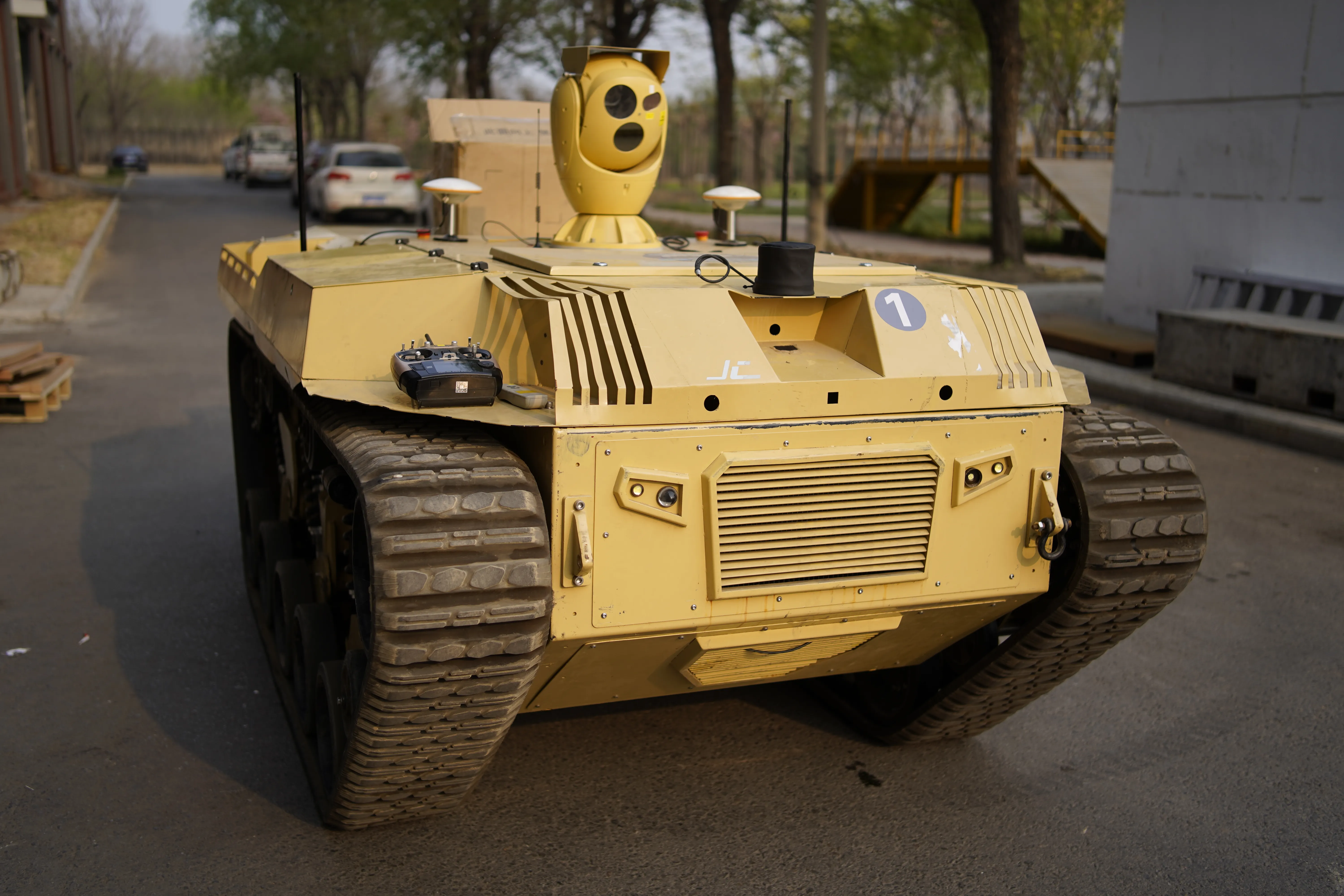 Komodo-12履帶式機器人底盤