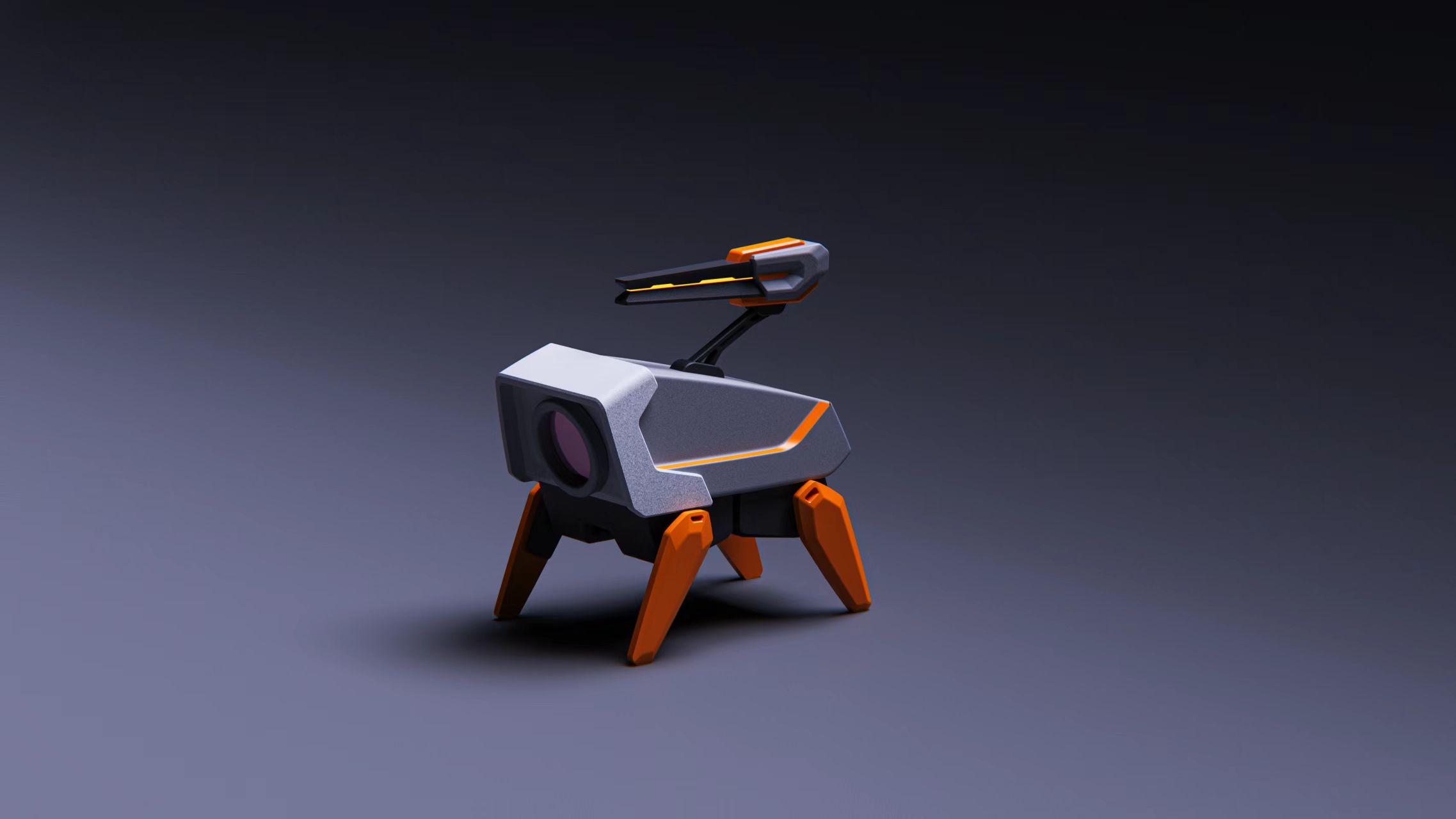 桌面級四足AI陪伴機器人