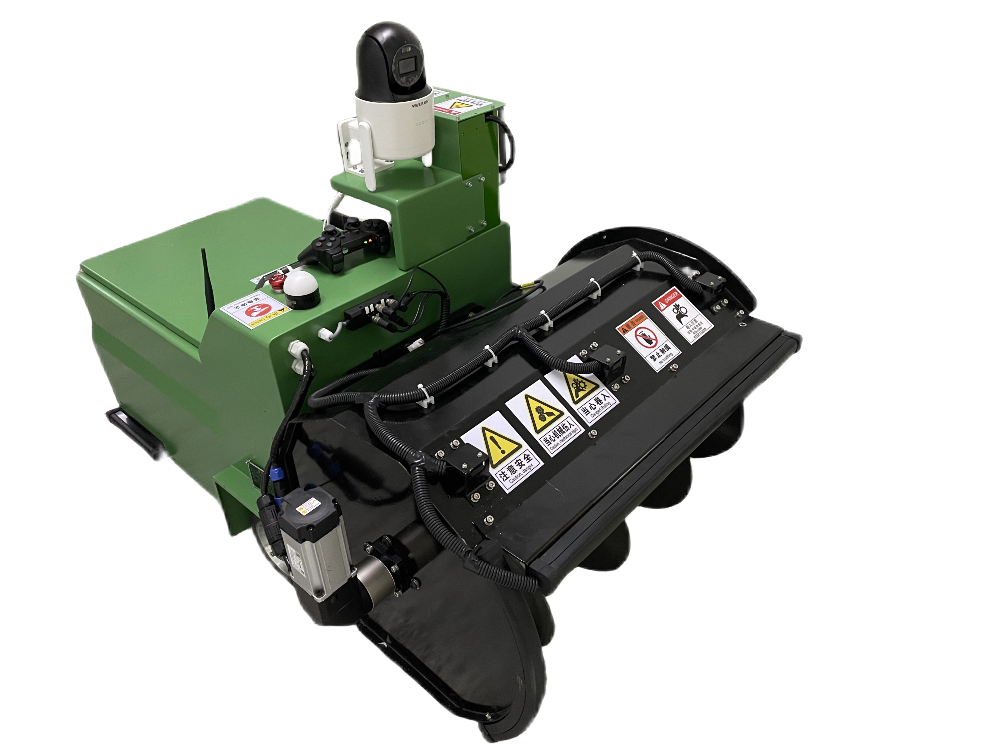 牛舍智能推料機器人